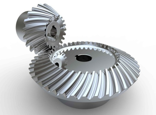 When bevel gears connect two shafts whose axes intersect at an angle greater than a right angle and one of the bevel gears has a pitch angle of 90 Degree, then they are known as