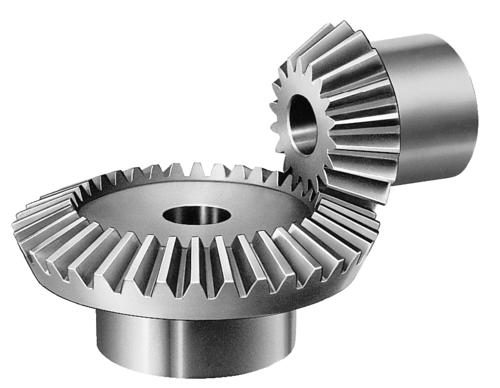 Gears used for connecting intersecting shafts